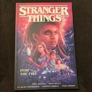 Stranger Things Into the Fire Graphic Novel